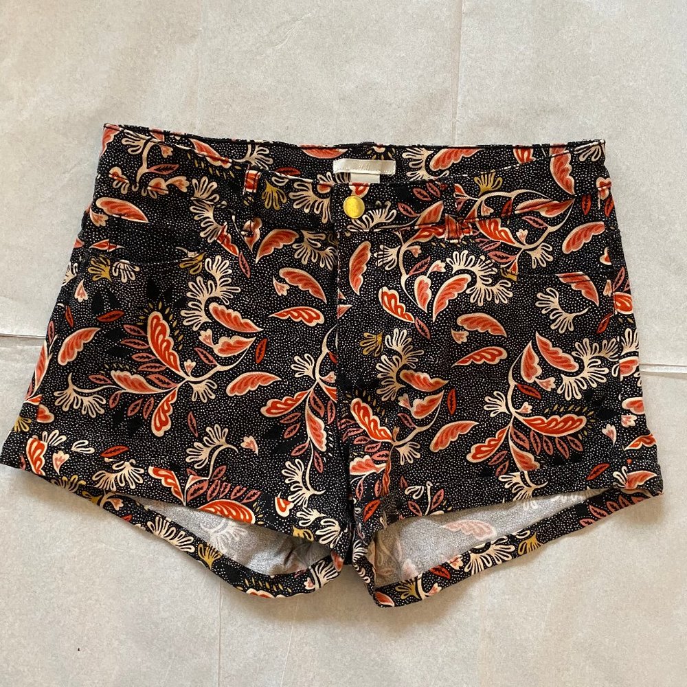 🟠paisley high waisted short shorts🟠